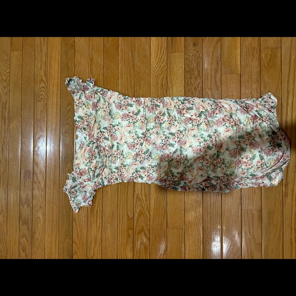 Womens strapless dress